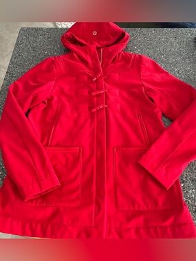 Womens LULULEMON Lined Paddington Toggle Waterproof Jacket, sz 8